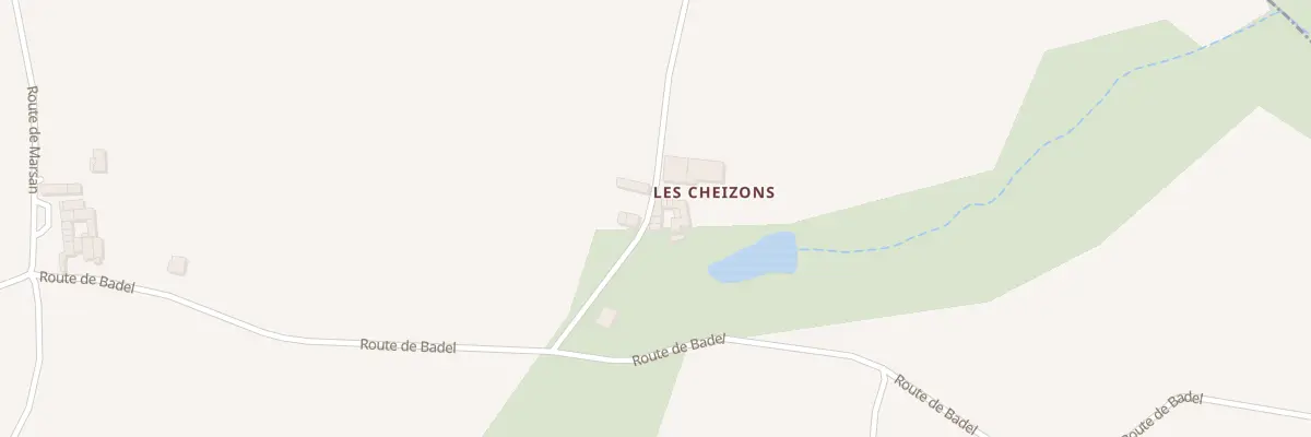 Plan du 5068 Les Chaisons à Saint-Jeure-d’Ay