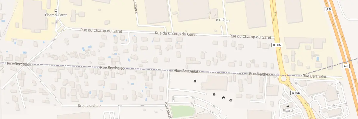 Plan du 494 Rue Berthelot à Arnas