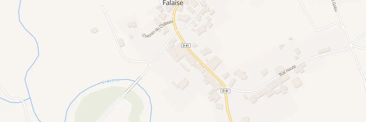 Plan du 96 Rue Notre Dame à Falaise