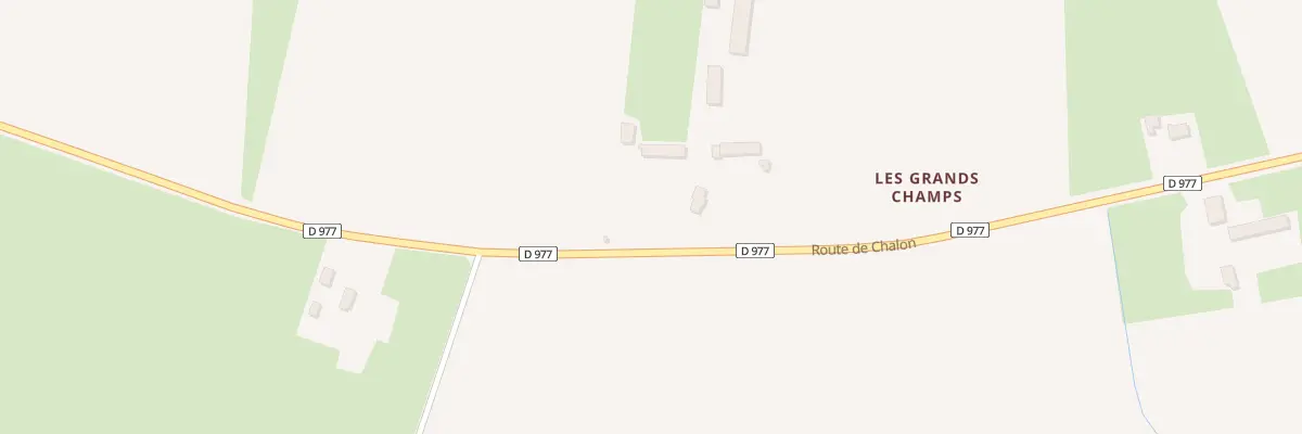 Plan du 41 Rte de Chalon à Buxy