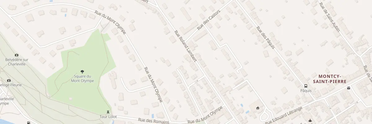 Plan du 33 Rue Roland Lambert à Charleville-Mézières