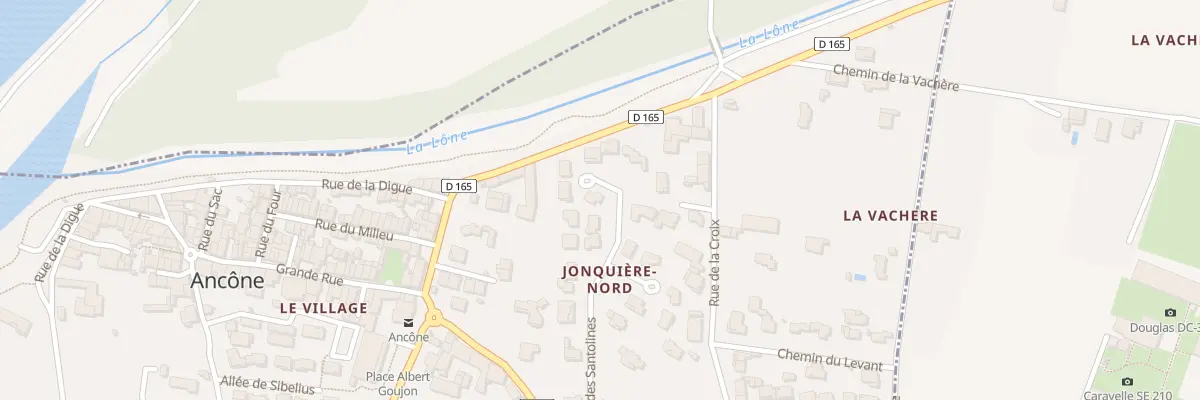 Plan du 7 All des Santolines à Ancône