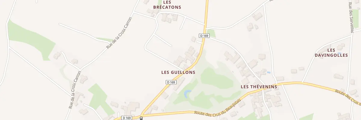 Plan du 464 Rte des Chamonards à Saint-Amour-Bellevue