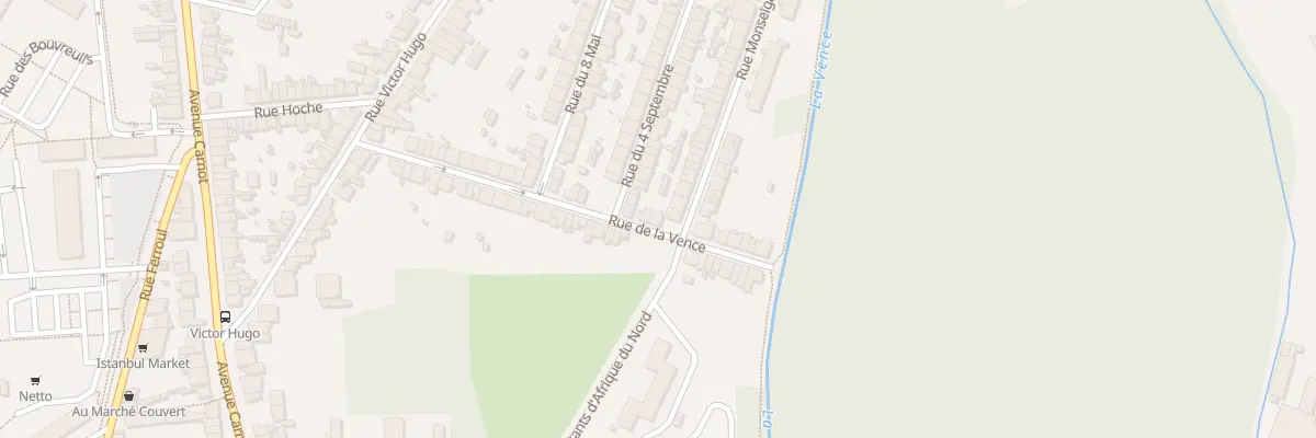 Plan du 18 Rue de la Vence à Charleville-Mézières