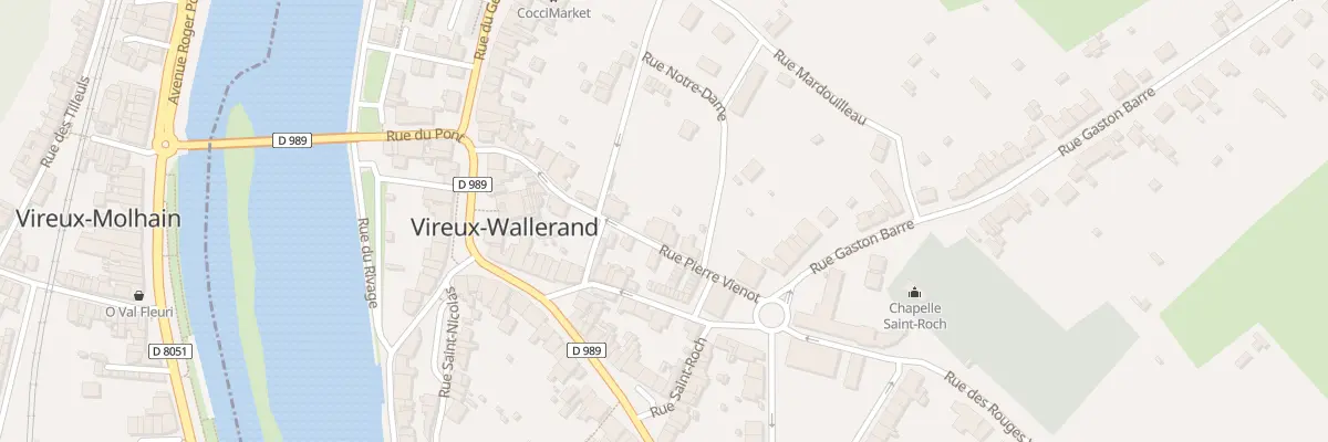 Plan du 22 Rue Pierre Viénot à Vireux-Wallerand