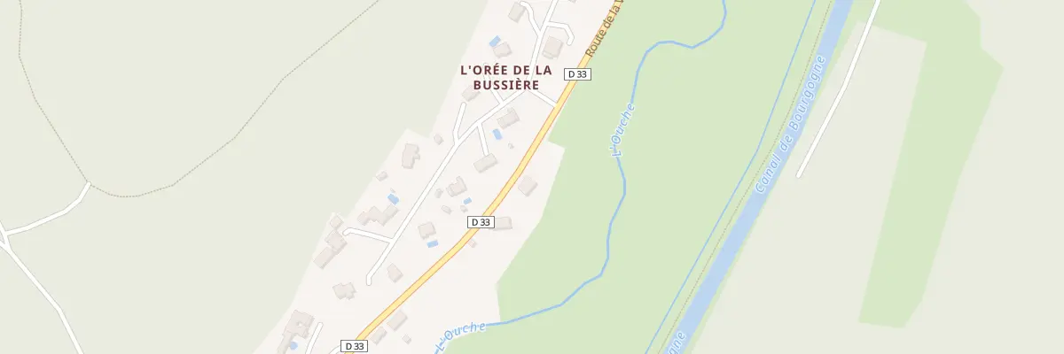Plan du 101 Rte de la Vallée à Saint-Victor-sur-Ouche