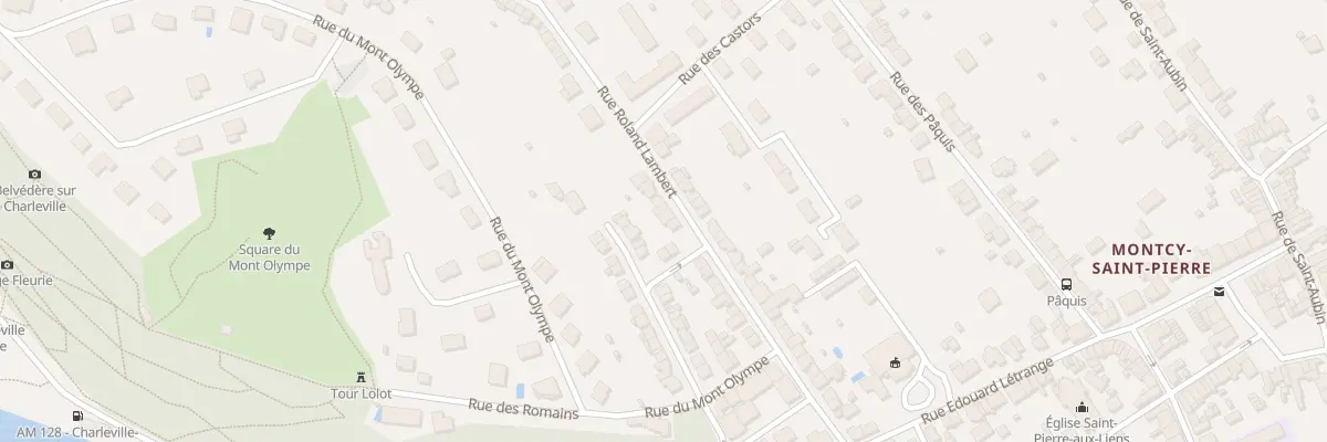 Plan du 27 Rue Roland Lambert à Charleville-Mézières