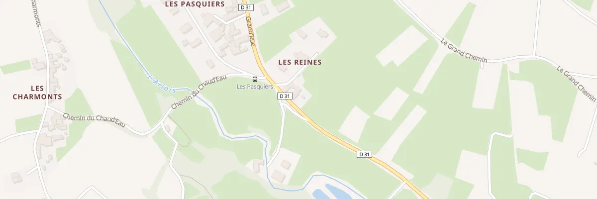 Plan du 2 Imp des Grands Champs à Leynes
