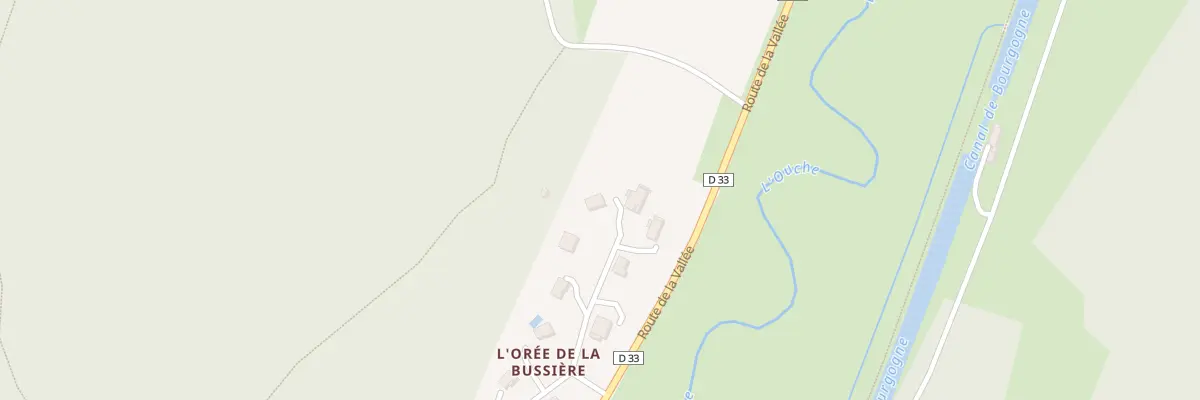 Plan du 10 Rue l’Oree de la Bussiere à Saint-Victor-sur-Ouche