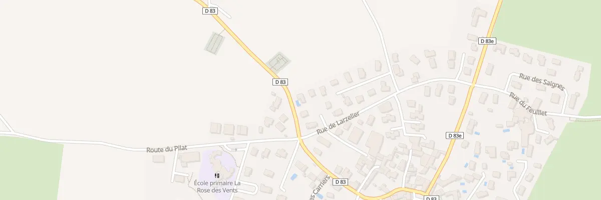 Plan du 62 Rte des Varennes à Beauvallon