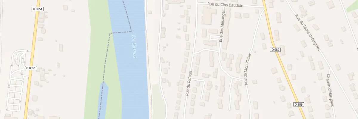 Plan du 25 Rue du Ridoux à Vireux-Wallerand
