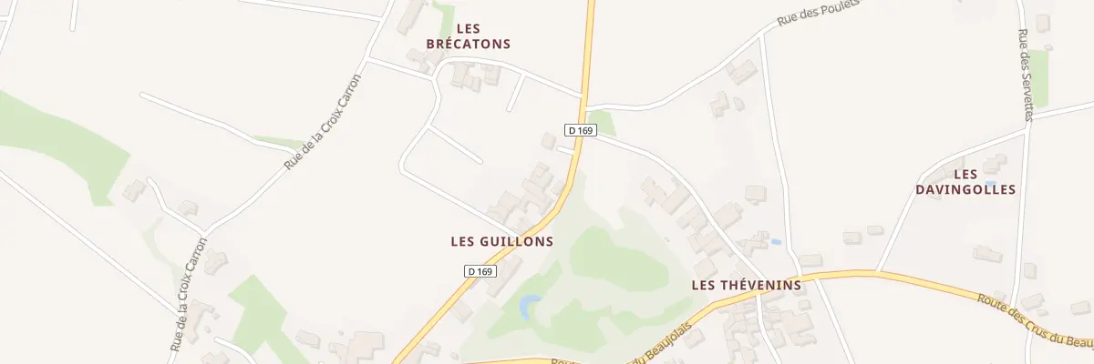 Plan du 436 Rte des Chamonards à Saint-Amour-Bellevue
