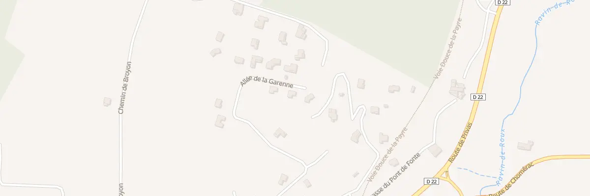 Plan du 32 La Garenne Nord à Baix