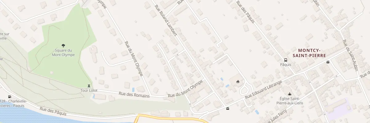 Plan du 19 Rue Roland Lambert à Charleville-Mézières