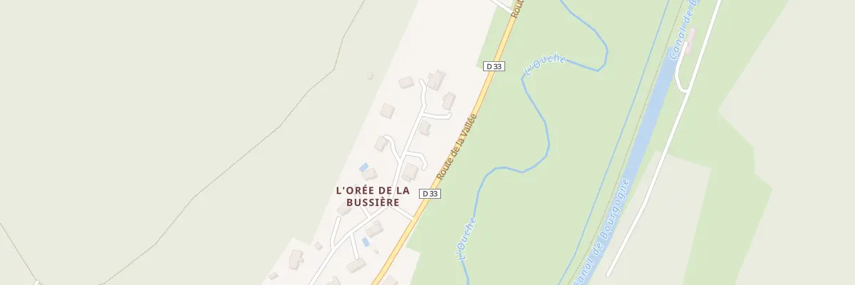 Plan du 4 Rue l’Oree de la Bussiere à Saint-Victor-sur-Ouche