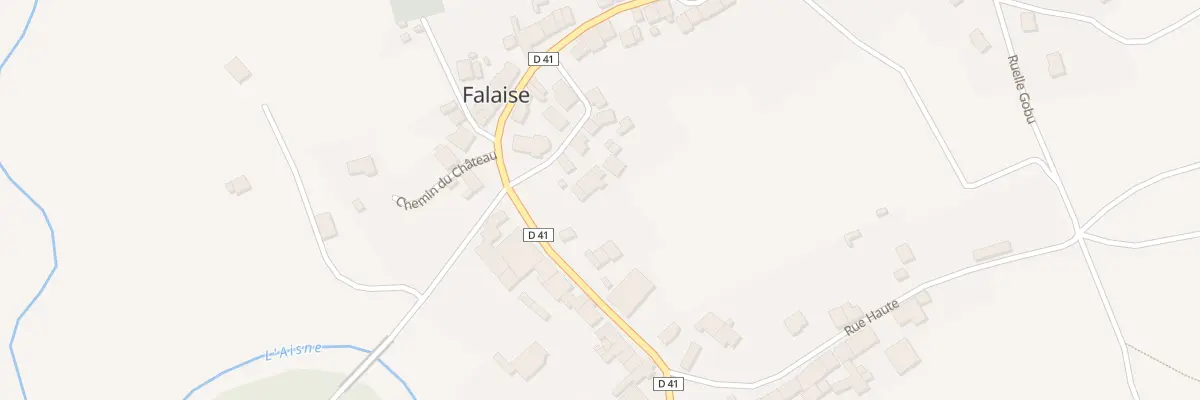 Plan du 11 Rue Tranquille à Falaise