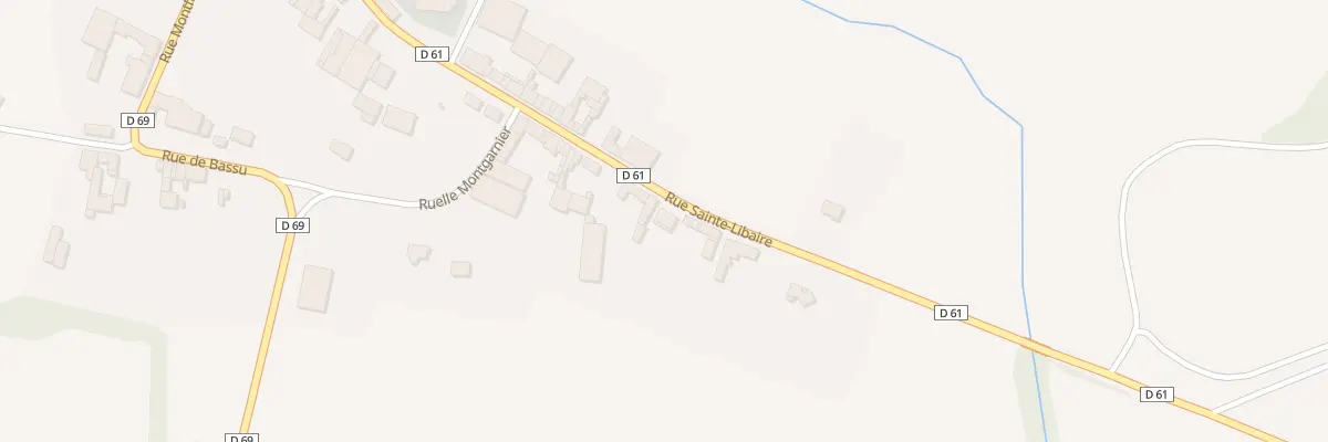 Plan du 30 Rue Sainte Libaire à Vanault-le-Châtel