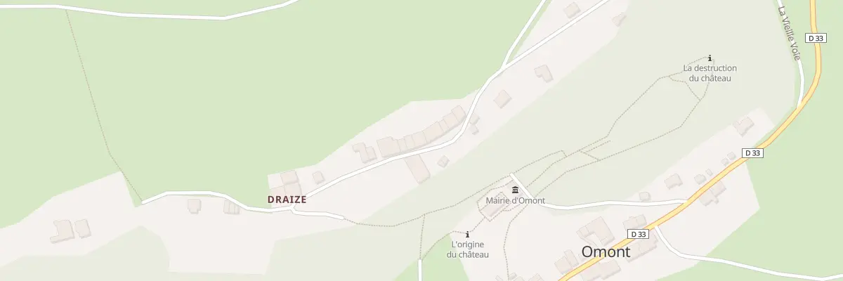 Plan du 5007 Draize à Omont