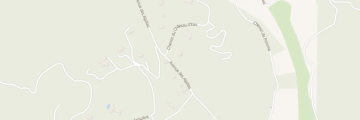 Plan du 5000 Av des Alpilles à Saint-Étienne-du-Grès