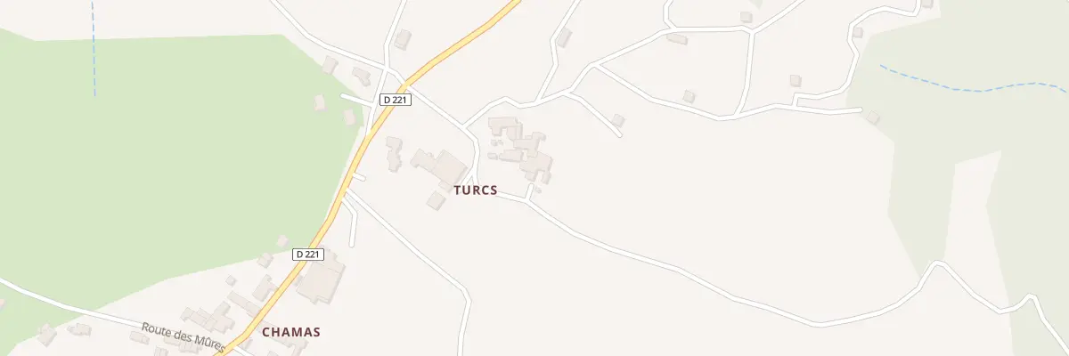 Plan du 185 All des Turcs à Ardoix