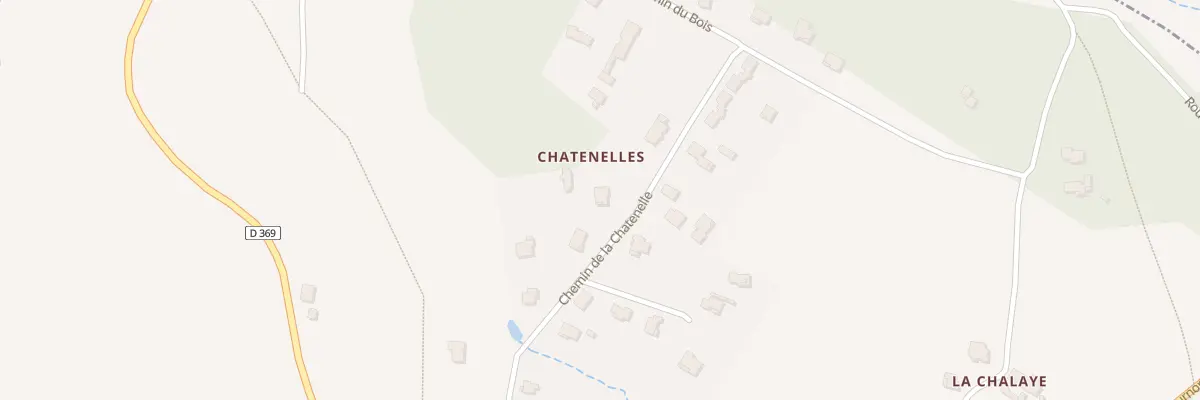 Plan du 455 Che des Chatenelles à Alboussière