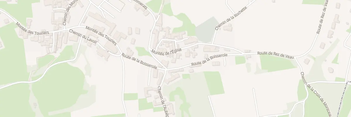 Plan du 5153 Mte de l’Eglise à La Roche-Vineuse