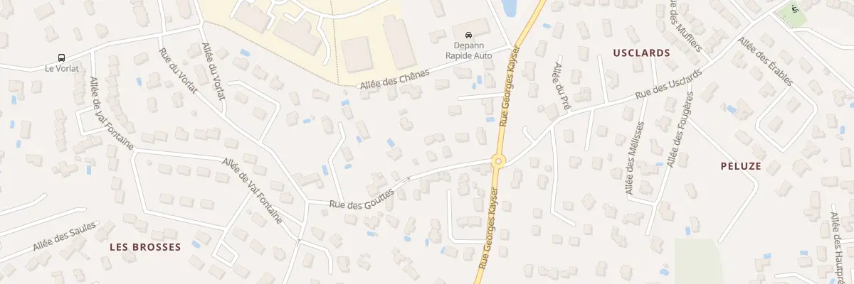 Plan du 6B Rue des Gouttes à Saint-Genis-les-Ollières