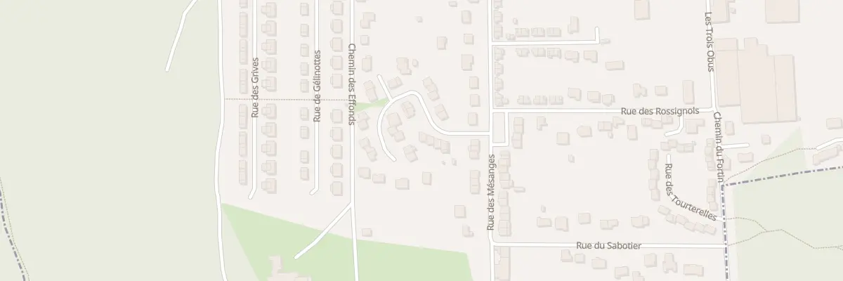 Plan du 7 Rue des Colibris à Nouzonville