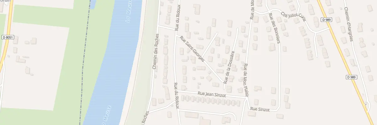 Plan du 3 Rue Saint-georges à Vireux-Wallerand