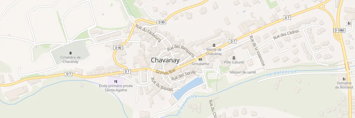 Plan du 4 Rue des Pélerins à Chavanay