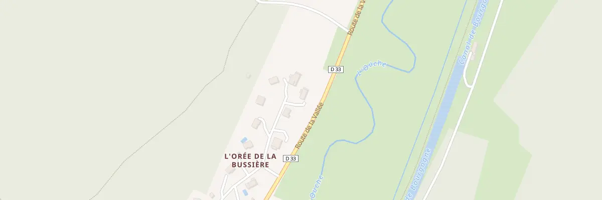 Plan du 6 Rue l’Oree de la Bussiere à Saint-Victor-sur-Ouche
