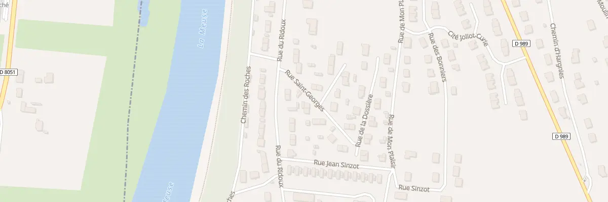 Plan du 1 Rue Saint-georges à Vireux-Wallerand