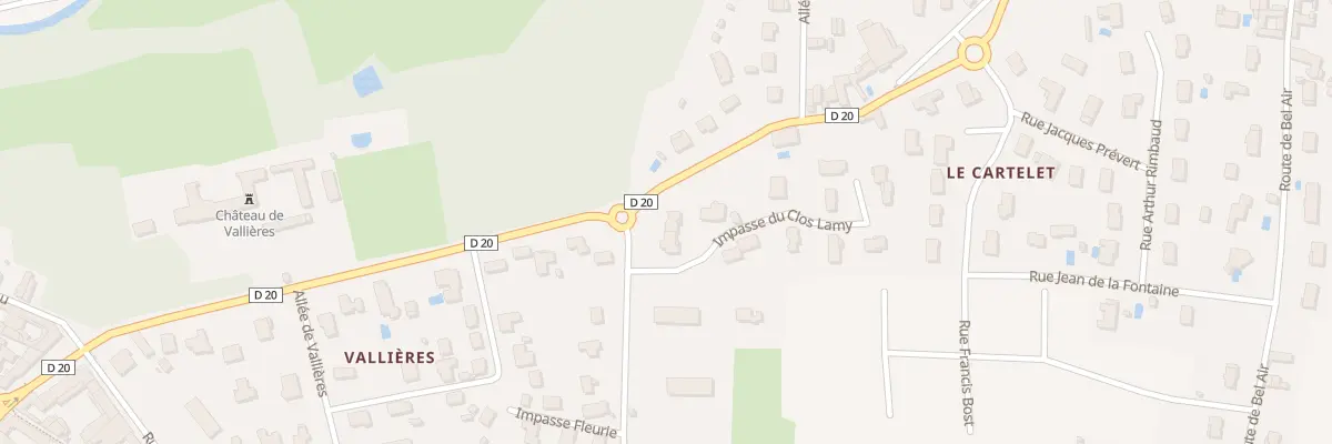 Plan du 5373B Le Cartelet à Saint-Georges-de-Reneins