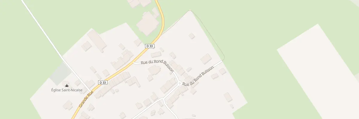 Plan du 25 Rue du Rond Buisson à Villers-le-Tilleul
