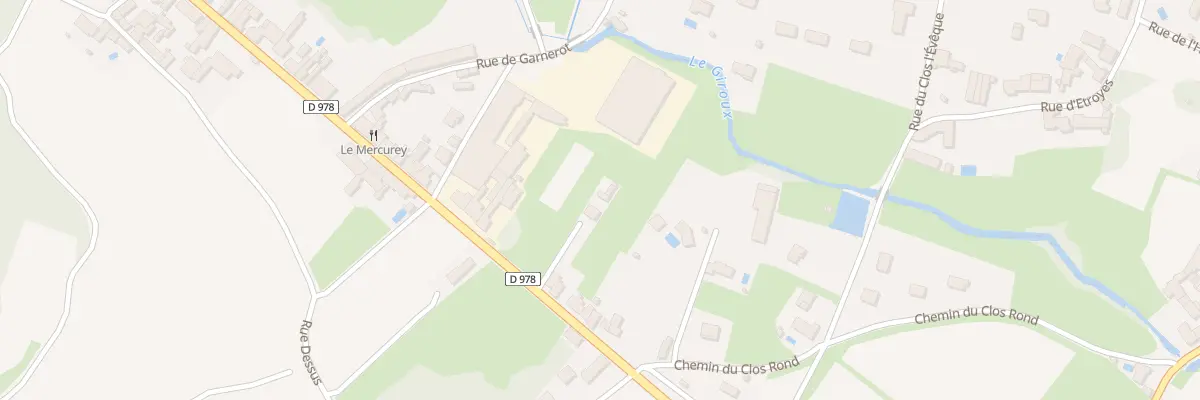 Plan du 14 Grande Rue à Mercurey