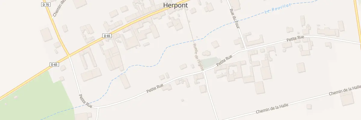Plan du 9 Herpont Petite Rue à Herpont
