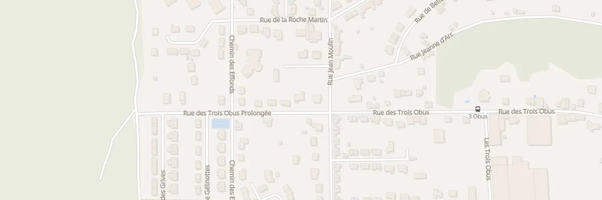 Plan du 9002 Rue des 3 Obus à Nouzonville
