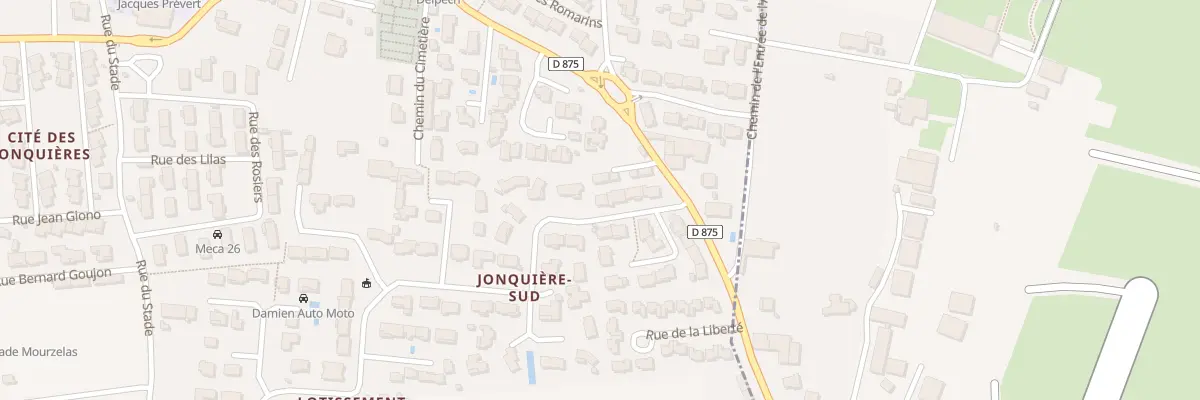 Plan du 8 Rue des Lys à Ancône