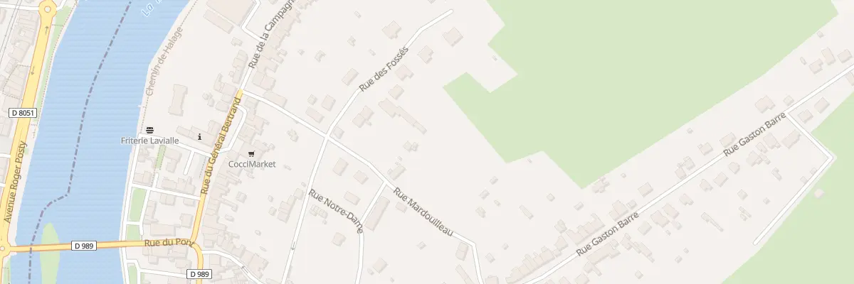 Plan du 11 Rue des Fosses à Vireux-Wallerand