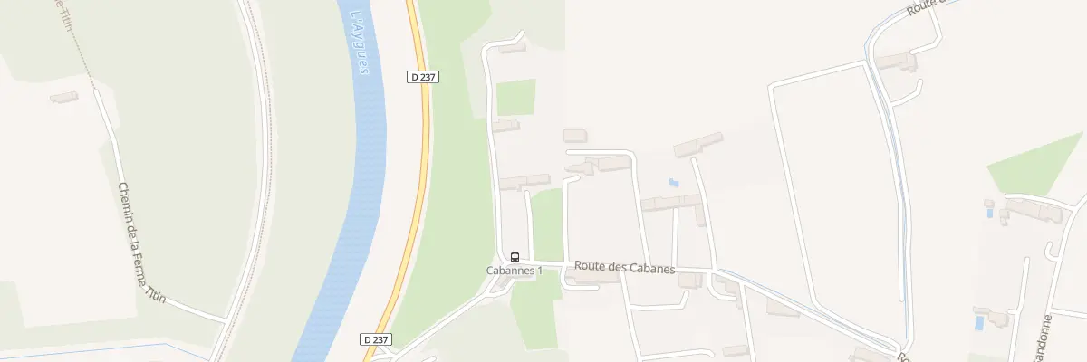Plan du 5049 Les Cabanes à Caderousse