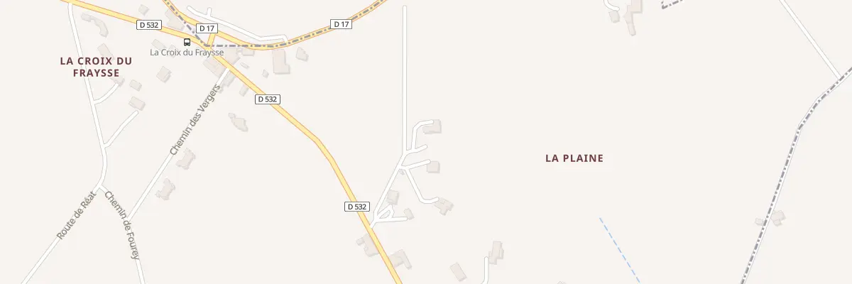 Plan du 125 Che Bonvoisins à Étables