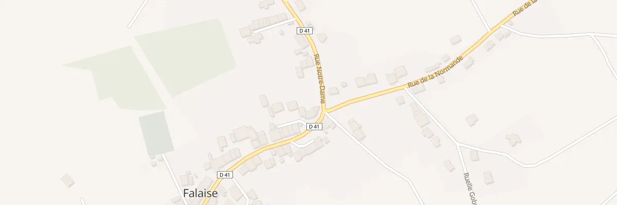 Plan du 42 Rue Notre Dame à Falaise