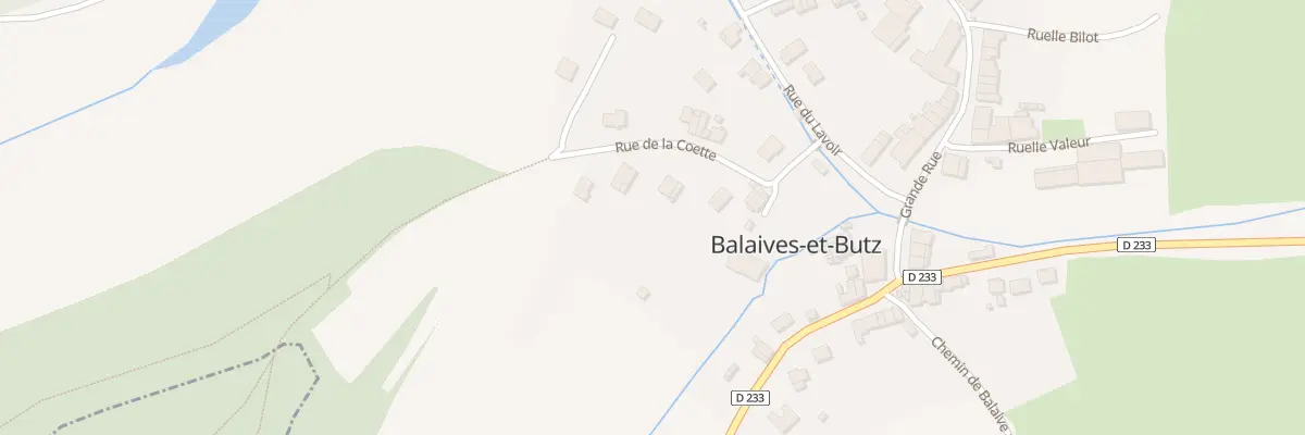 Plan du 5074 Village de Balaives à Flize