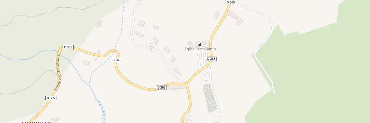 Plan du 42 Mte de Chalos à Rompon