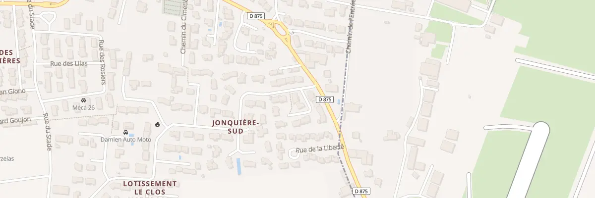 Plan du 12 Lot Les Roseaux à Ancône
