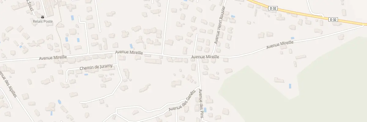 Plan du 23B Av Mireille à Saint-Étienne-du-Grès