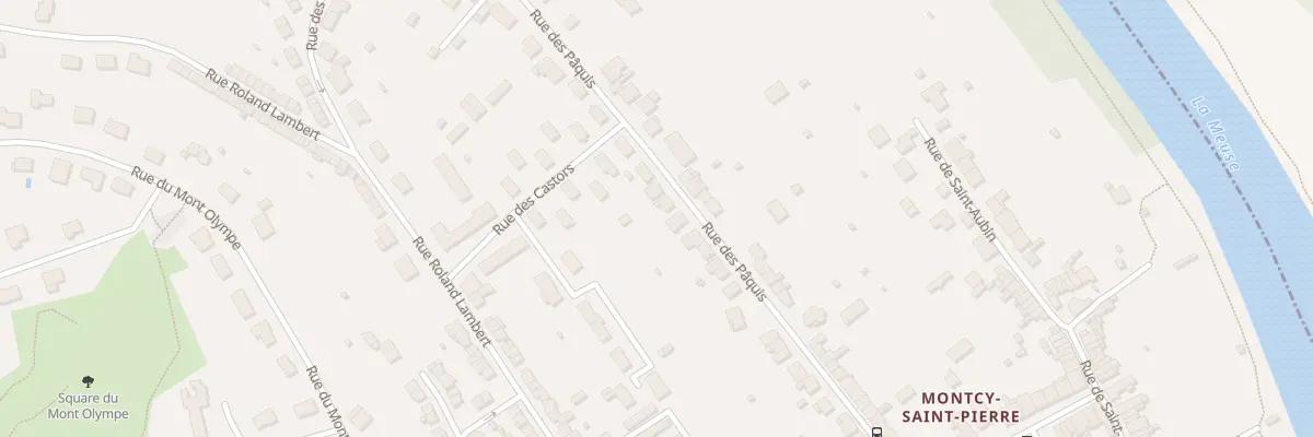 Plan du 31 Rue des Paquis à Charleville-Mézières