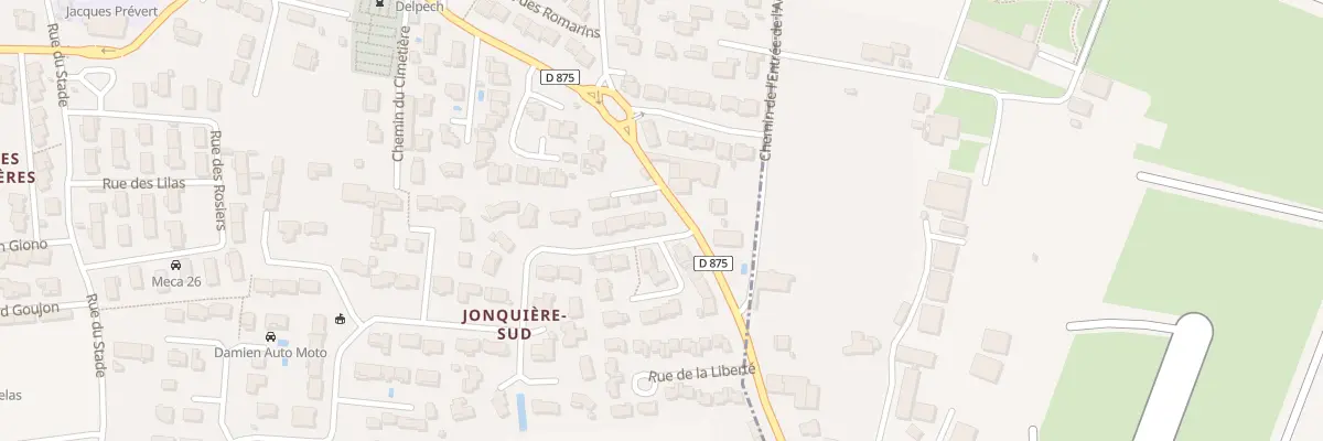 Plan du 2 Rue des Lys à Ancône