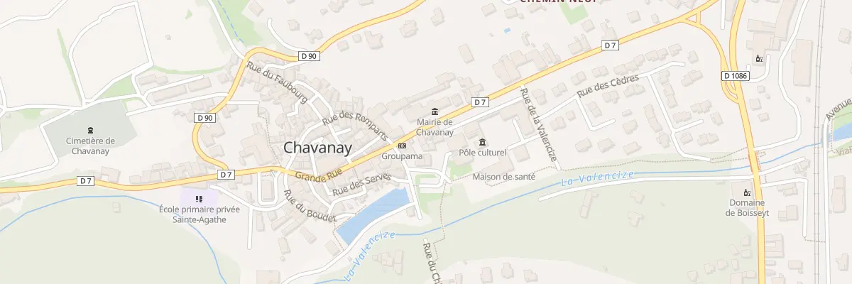 Plan du 28 Gr Grande Rue à Chavanay