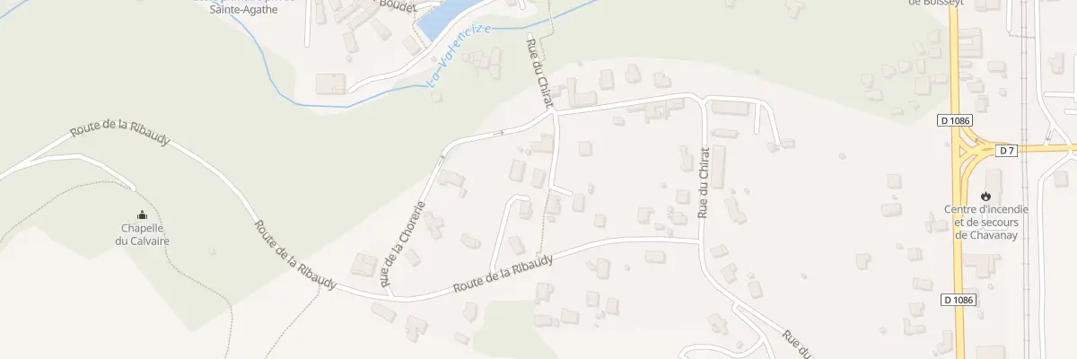 Plan du 3 Imp du Four à Chavanay